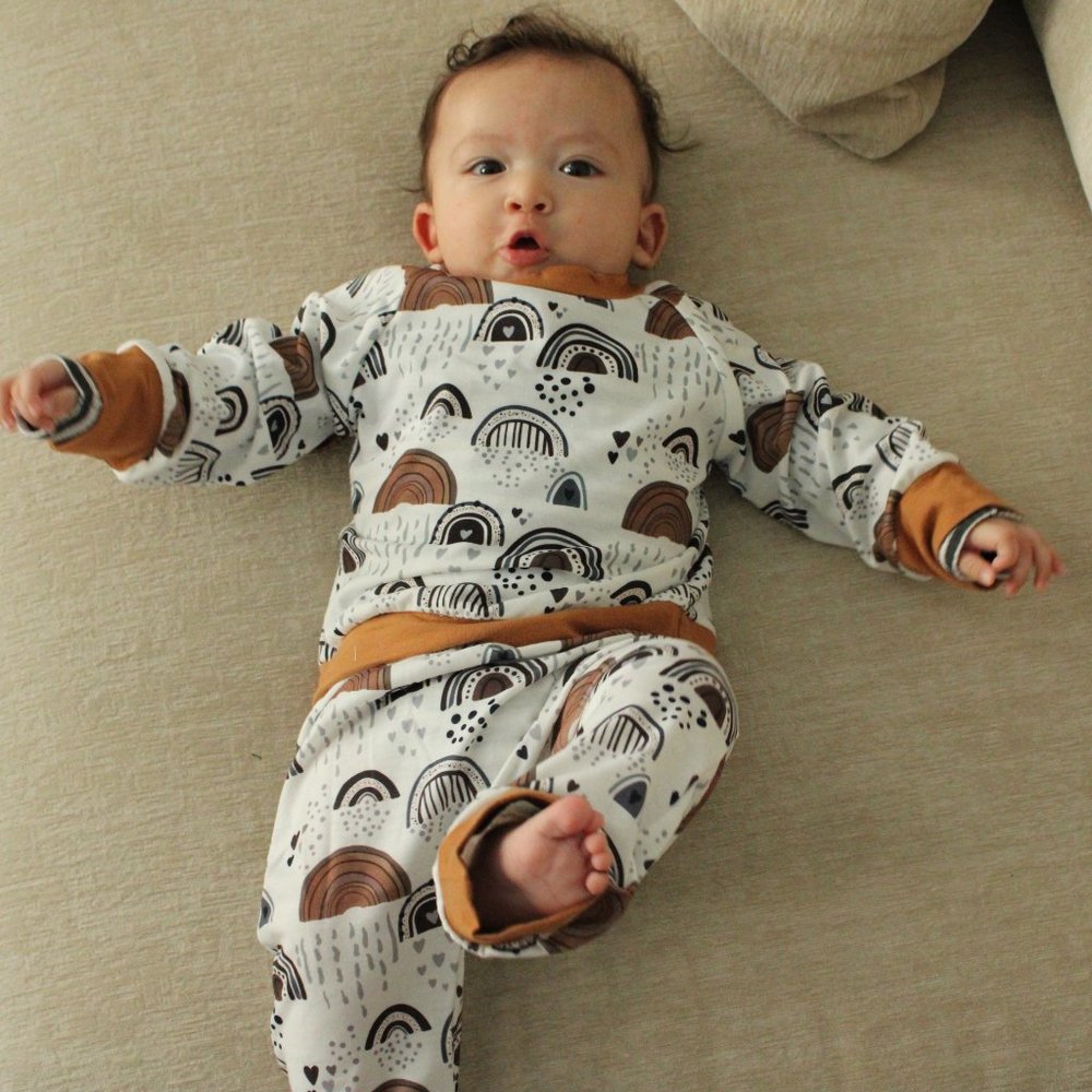 Rainbow PJ Pant Set